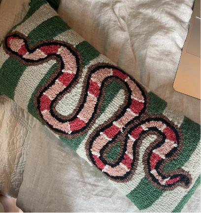 Snake pillow