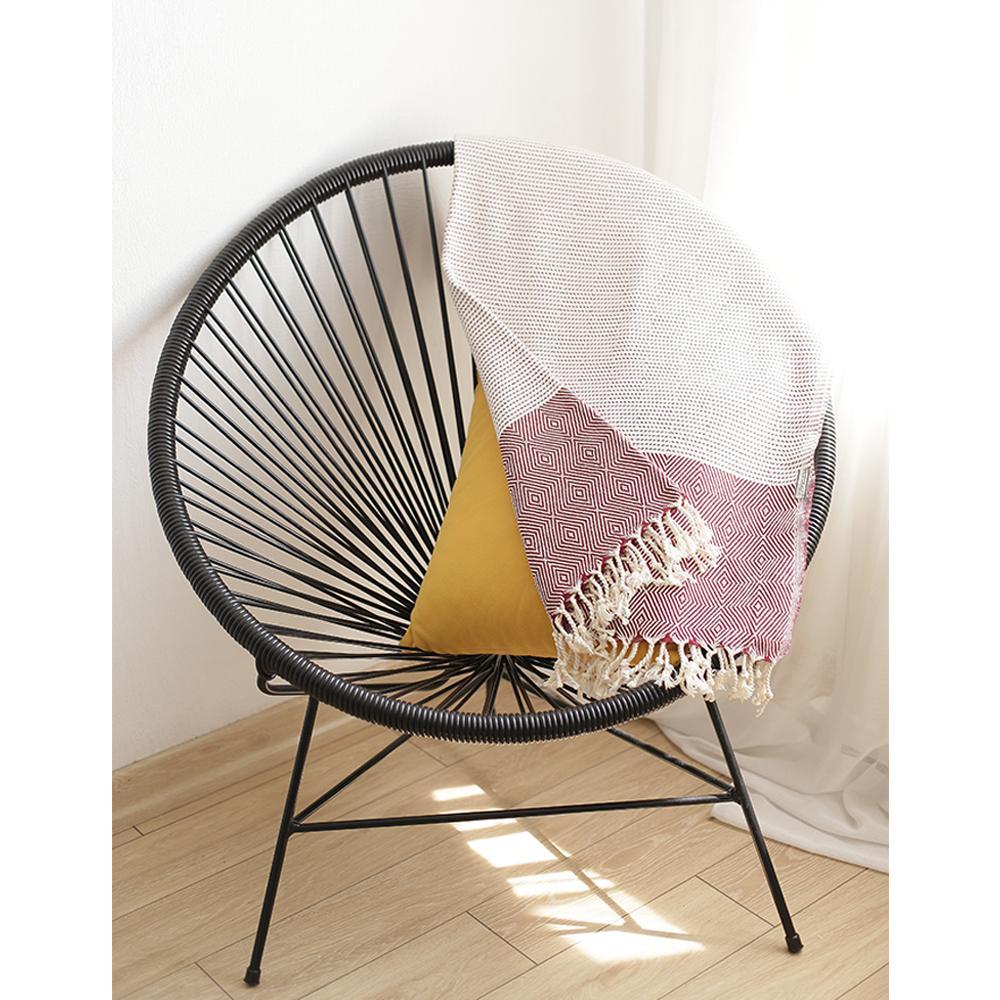 Red Turkish Throw Blanket